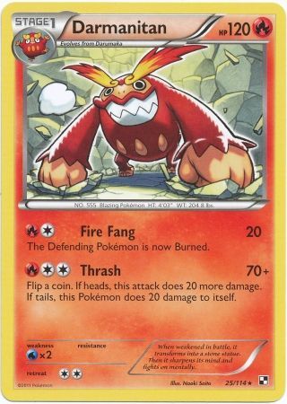 Darmanitan 25/114-Kantocards