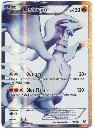 Reshiram 113/114-Kantocards