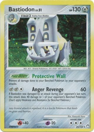 Bastiodon 21/123-Kantocards