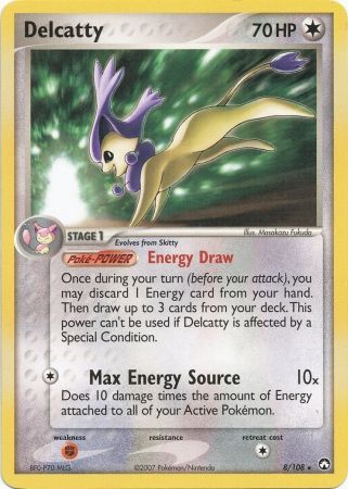 Delcatty 8/108-Kantocards