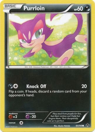 Purrloin 64/98-Kantocards