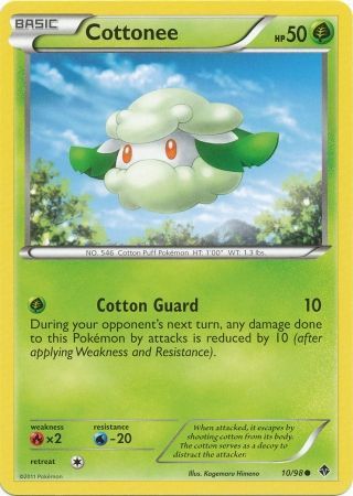 Cottonee 10/98-Kantocards