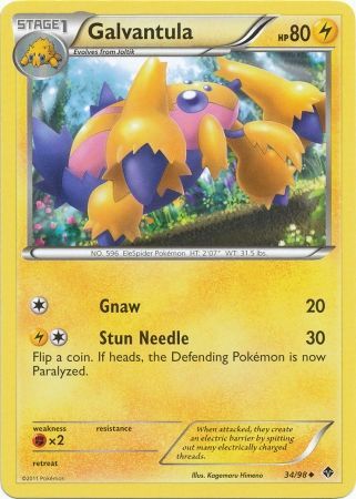 Galvantula 34/98-Kantocards