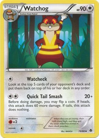 Watchog 79/98-Kantocards