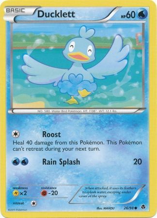 Ducklett 26/98-Kantocards