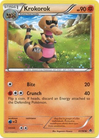 Krokorok 61/98-Kantocards