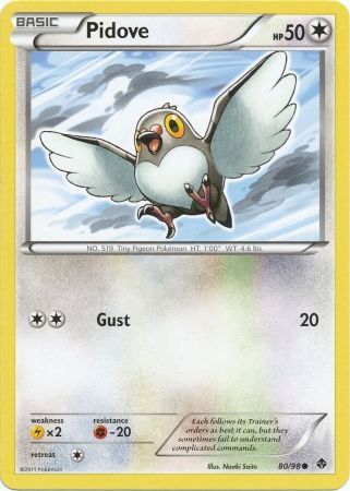 Pidove 80/98-Kantocards
