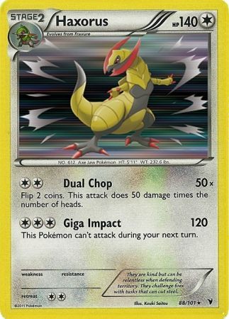 Haxorus 88/101-Kantocards