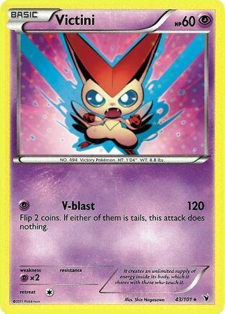 Victini 43/101-Kantocards