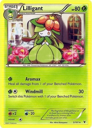 Lilligant 5/101-Kantocards