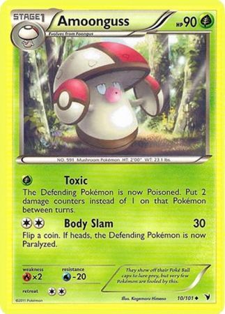 Amoonguss 10/101-Kantocards