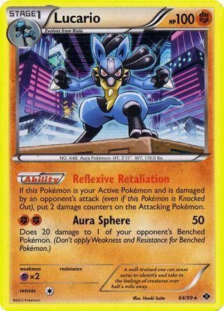Lucario 64/99-Kantocards