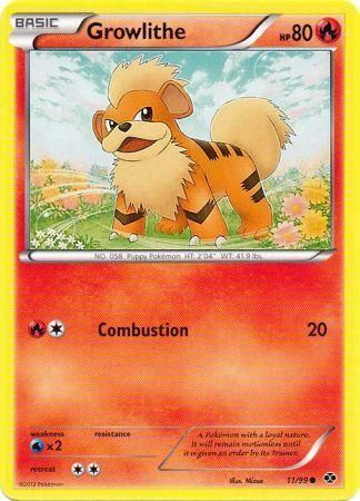 Growlithe 11/99-Kantocards