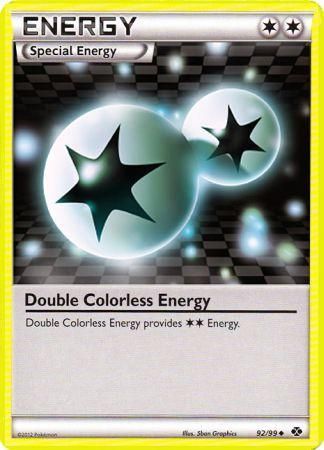 Double Colorless Energy 92/99-Kantocards
