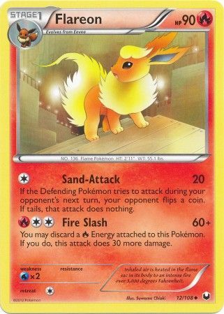 Flareon 12/108-Kantocards