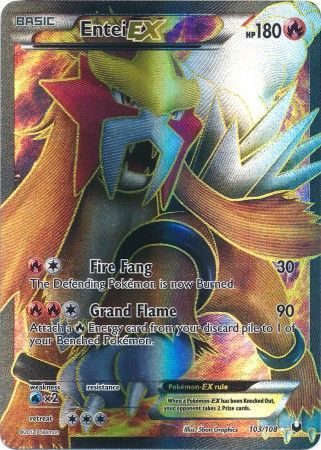 Entei EX 103/108-Kantocards