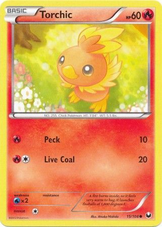 Torchic 15/108-Kantocards