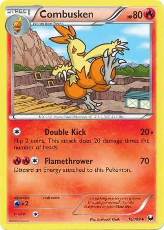Combusken 16/108-Kantocards