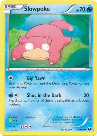 Slowpoke 23/108-Kantocards