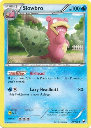 Slowbro 24/108-Kantocards