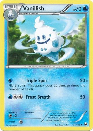 Vanillish 34/108-Kantocards