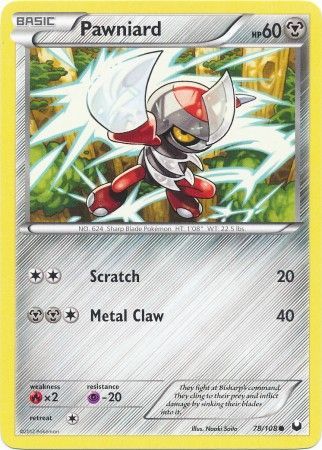 Pawniard 78/108-Kantocards