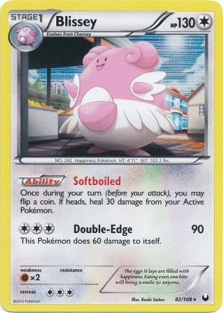 Blissey 82/108-Kantocards