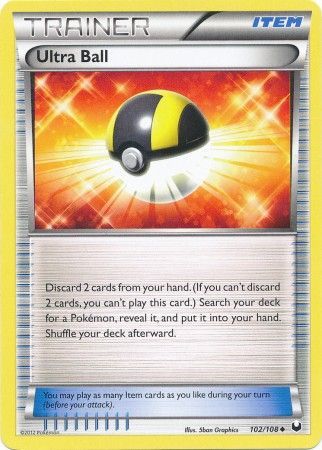 Ultra Ball 102/108-Kantocards