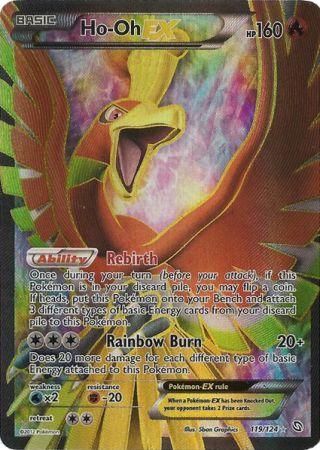 Ho-Oh EX 119/124-Kantocards