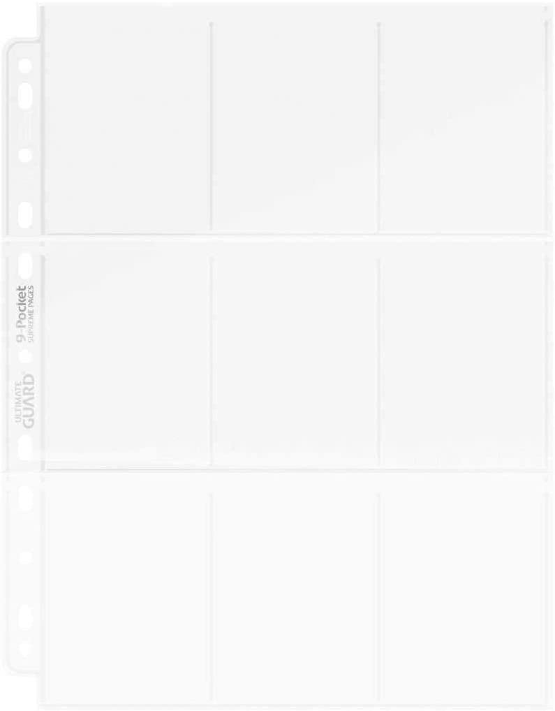 Hojas Ultimate Guard 9 Espacios - Individual-Kantocards