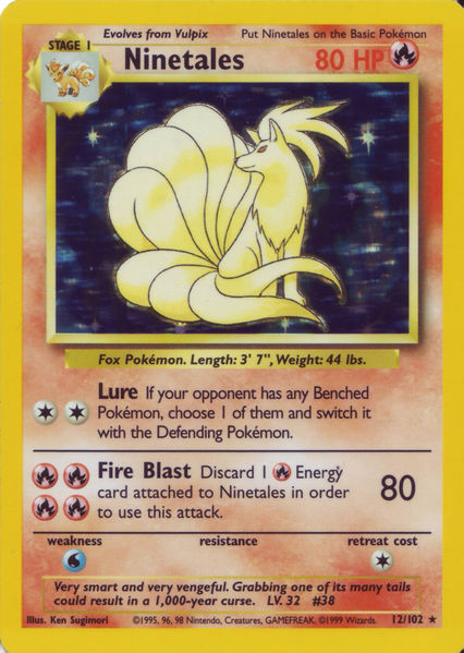 Ninetales 12/102-Kantocards