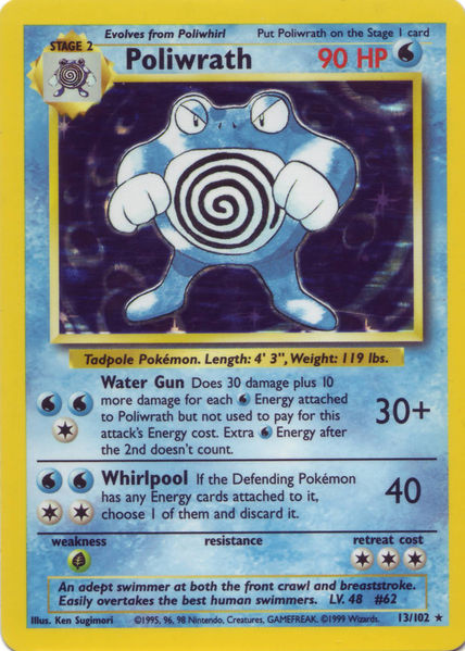 Poliwrath 13/102-Kantocards