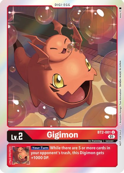 Gigimon BT2-001 (Special Entry Pack)-Kantocards