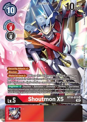 Shoutmon X5 BT10-013 (Arte Alterno)-Kantocards