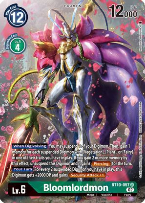 BloomLordmon BT10-057 (Arte Alterno)-Kantocards