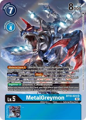 MetalGreymon BT10-024 (Arte Alterno)-Kantocards