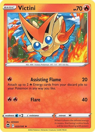 Victini - Rare 023/195-Kantocards