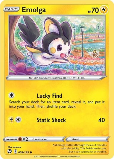 Emolga 054/195-Kantocards