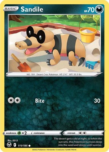 Sandile 111/195-Kantocards