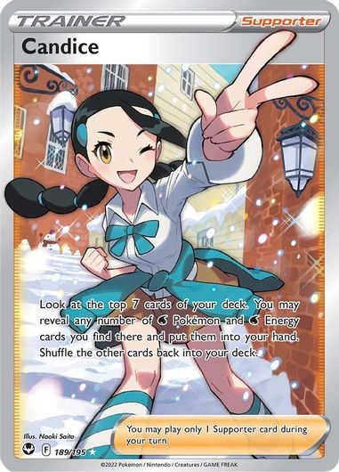 Candice (Full Art) 189/195-Kantocards