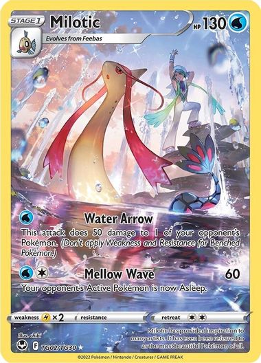 Milotic TG02/TG30-Kantocards