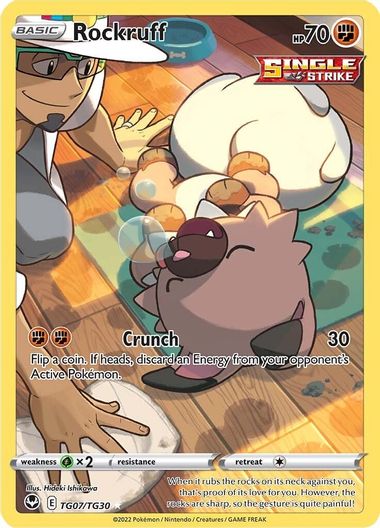 Rockruff TG07/TG30-Kantocards