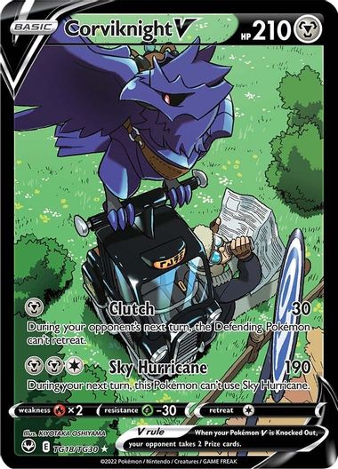 Corviknight V TG18/TG30-Kantocards