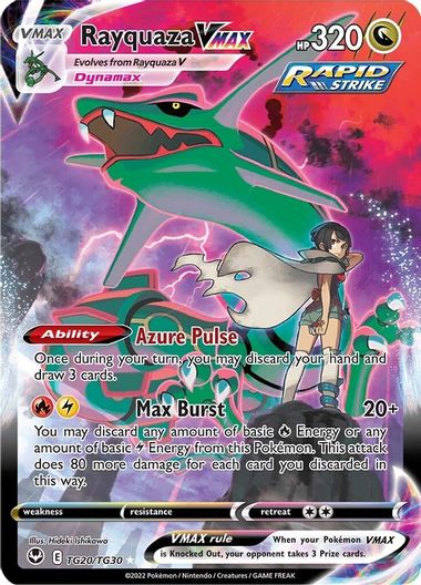 Rayquaza VMAX TG20/TG30-Kantocards