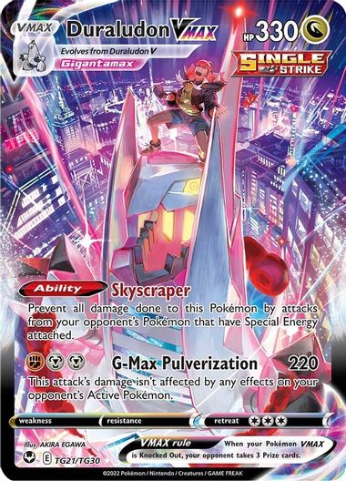 Duraludon VMAX TG21/TG30-Kantocards