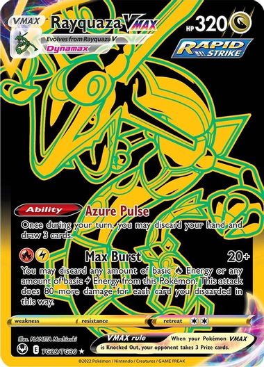 Rayquaza VMAX TG29/TG30-Kantocards