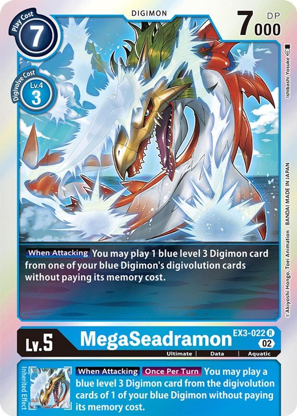 MegaSeadramon EX3-022-Kantocards