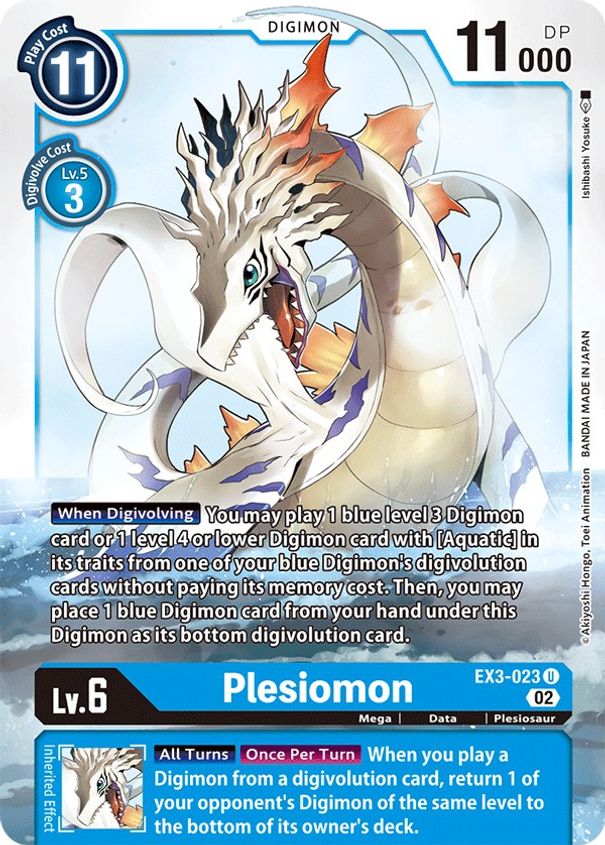 Plesiomon EX3-023-Kantocards
