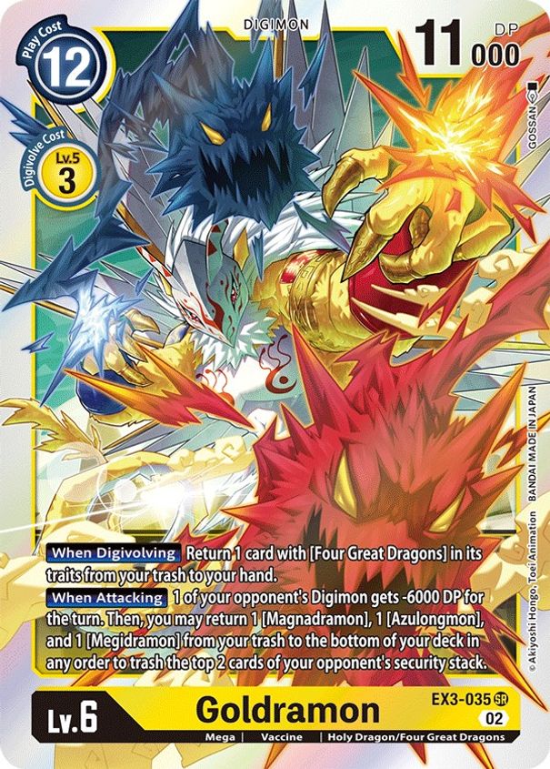 Goldramon EX3-035-Kantocards