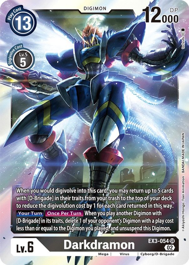 Darkdramon EX3-054-Kantocards